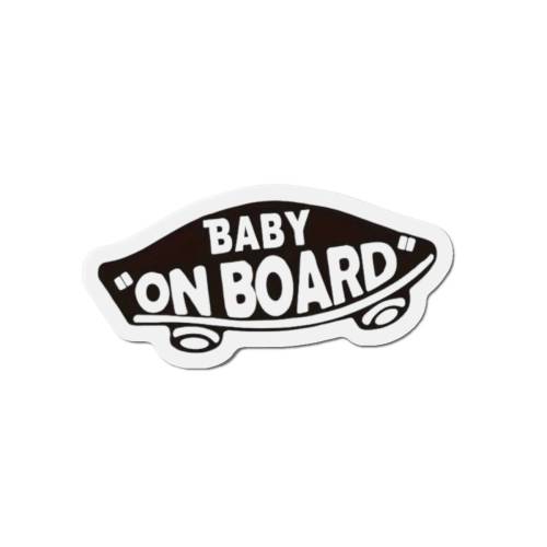 Baby On Board Skateboard Magnet