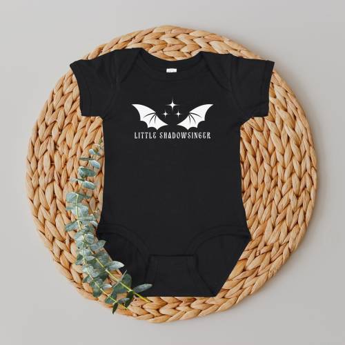 6M Little Shadowsinger Bodysuit, Azriel Spymaster, ACOTAR Baby, Sarah J Maas Merch, Velaris