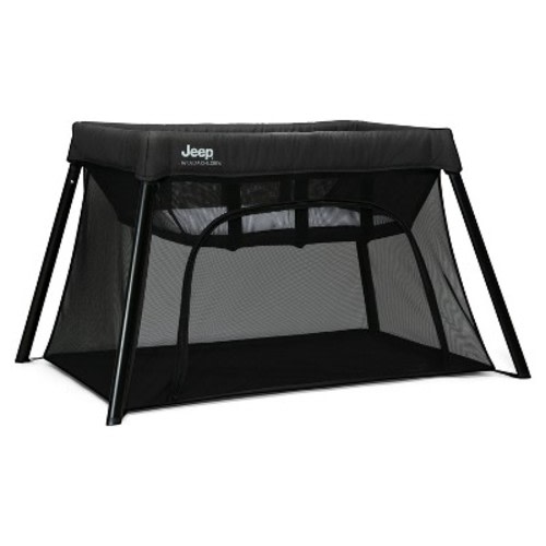 Jeep Horizon Compact Travel 2-in-1 Playard and Bassinet - Black