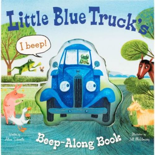 Little Blue Truck's Beep-Along Book - by Alice Schertle (Board Book)