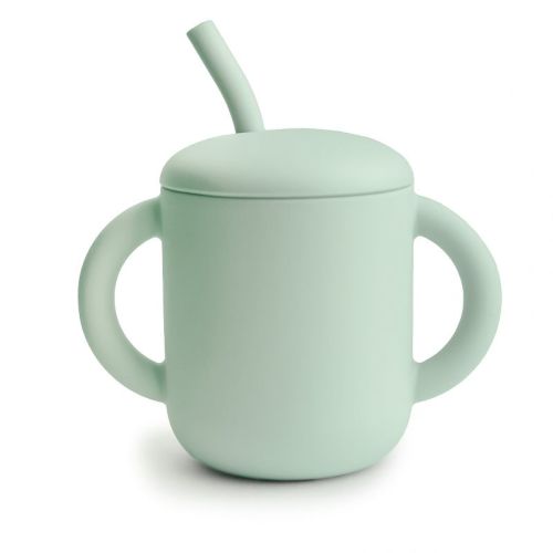 Mushie Silicone Training Cup + Straw
