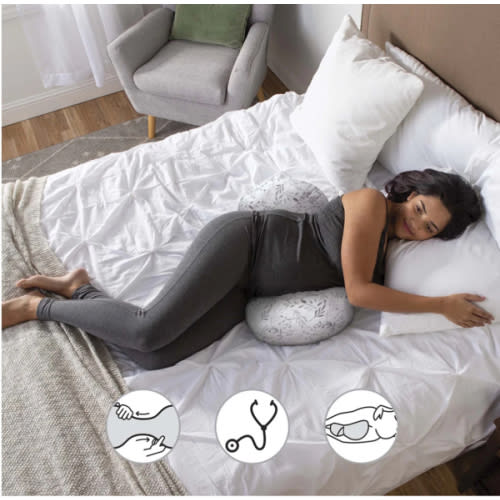 Side Sleeper Pregnancy Pillow for Baby Bump | Boppy