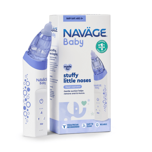 Navage Baby Nasal Aspirator - for Baby Congestion & Stuffy Noses, for Newborns and Infants