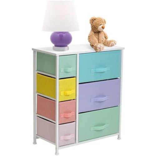 Sorbus 7 Drawers Chest Dresser - Pastel