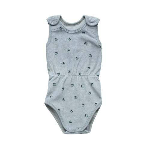 Terry/Ribbed Cotton - Cherry Collection - Tank Romper