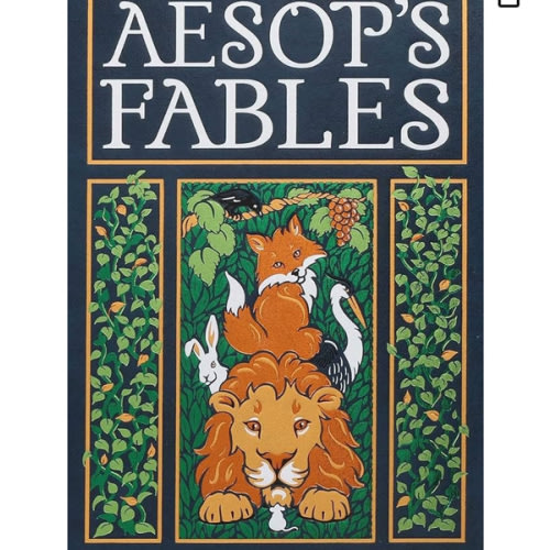 Aesop's Fables Illustrated (Leather-bound Classics)