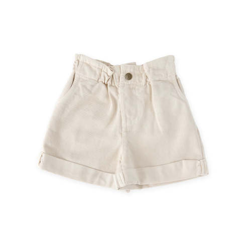 Vintage Twill Paperbag Shorts