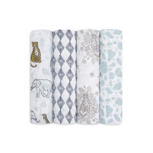 4 Pk. Printed Classic Swaddles