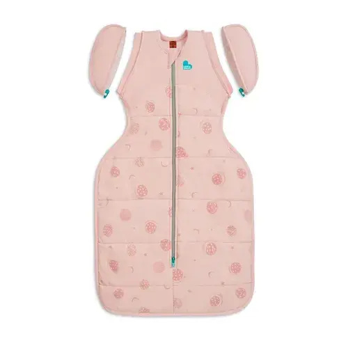 Love To Dream Transition Swaddle Bag 2.5 Tog Dusty Pink Size Large | Baby Bunting AU