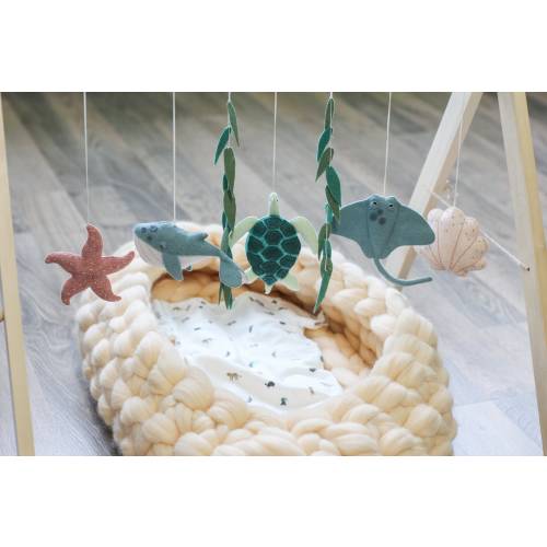 Baby play gym ocean, baby gym hanging toy, baby gym toys set