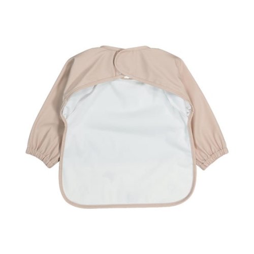 Light Brown Baby Smock Bib