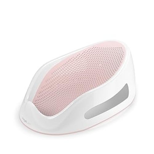Angelcare Baby Bath Support (Pink) | Ideal for Babies Less than 6 Months Old - 1 Count (Pack of 1)