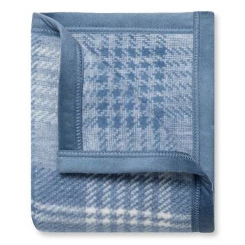 Blue Frost Mini Plaid Blanket