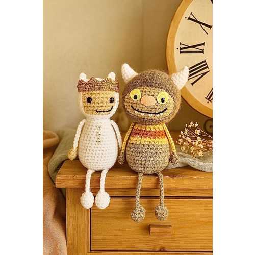 Where the wild things are inspired doll set