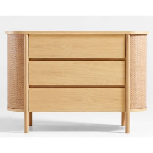 Canyon Natural Wood 3 Drawer Dresser
