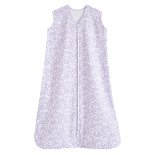 Aster Flowers Cotton Wearable Baby Blanket L | HALO