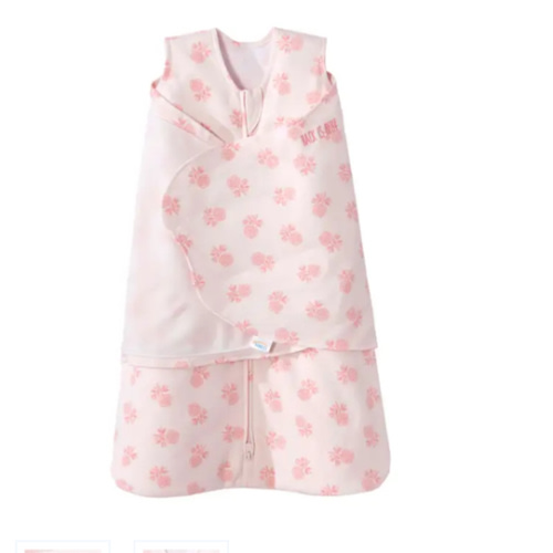 Rose Toss Blush Cotton Swaddle | HALO