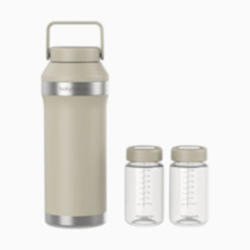 Baby Brezza 24-Hour Breastmilk Portable Cooler - Taupe, 20 Oz