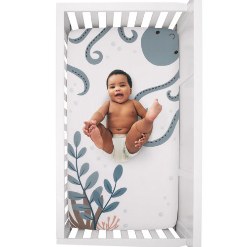 Sunside Sails Vandewa 100% Cotton - Piece Standard Crib Fitted Sheet | Wayfair