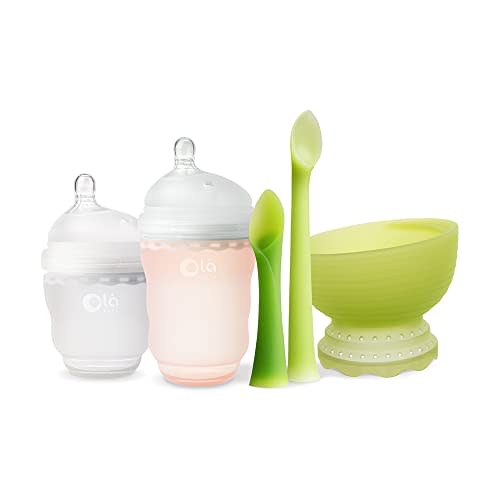 Olababy Essential Feeding Gift Set (Coral)