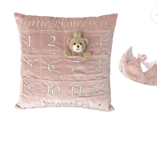My First Year Advent Pillow &  Gift Set