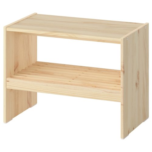 RAGGBERG Bench with shoe storage - pine 23 5/8x13 3/4x17 3/4 "