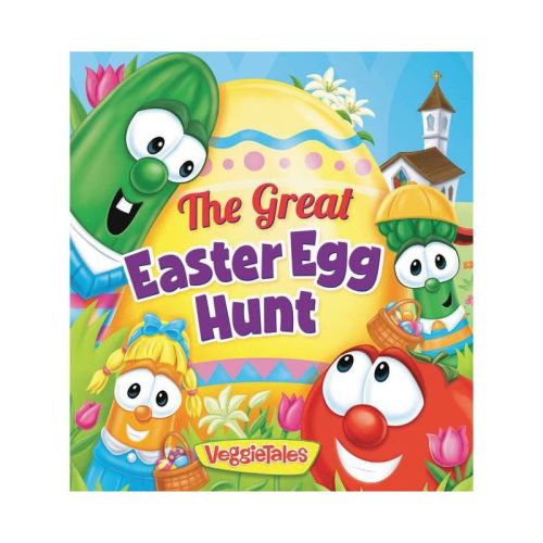 The Great Easter Egg Hunt - (veggietales) By Melinda Lee Rathjen & Greg Fritz (board Book)