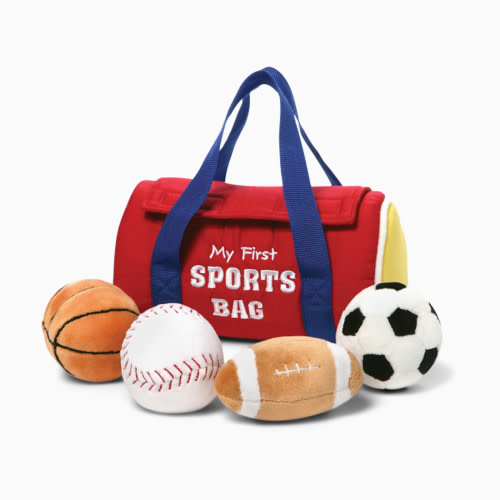 Gund My First Sports Bag Stuffed Plush Playset