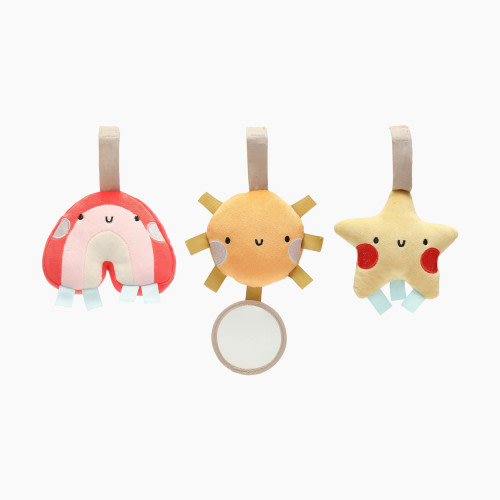 Pearhead Baby Stroller Toy Set - Rainbow