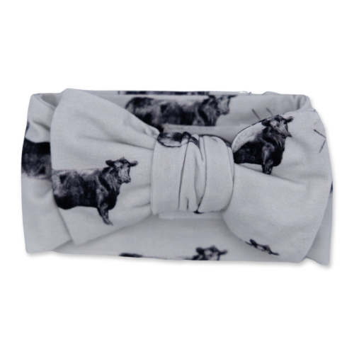Gray Angus Headband – Cowkid Clothing Company