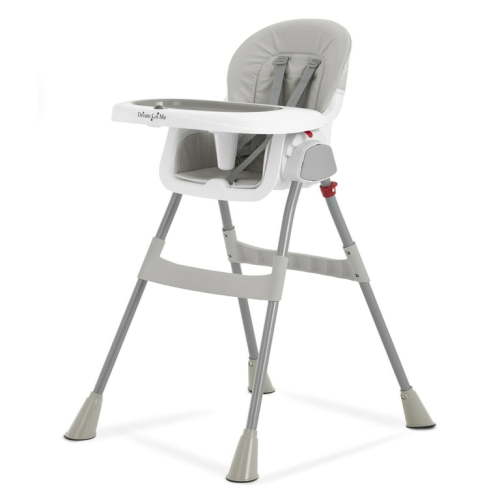 Free Shipping! Dream On Me Portable 2-In-1 Table Talk High Chair, Gray