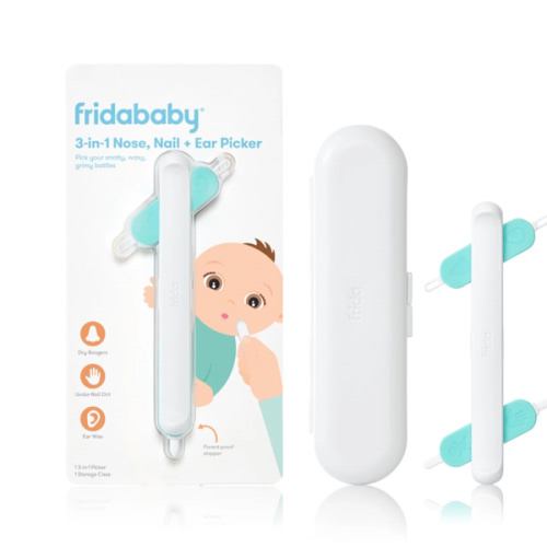 Frida Baby Nose, Nail, Ear Picker Grooming Kit, Newborn Essential Care, 2Pc