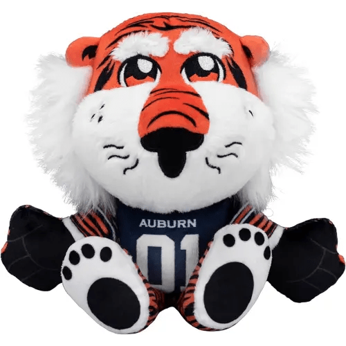Bleacher Creatures Auburn Tigers Aubie The Tiger 8" Mascot Kuricha Sitting Plush - Soft Chibi Inspired Mascot