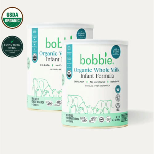 Organic Grass-Fed Whole Milk Infant Formula | Bobbie