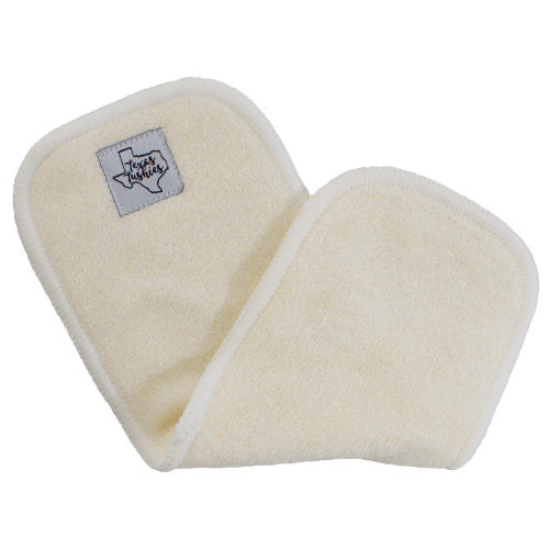 Newborn 3 Layer Bamboo Cloth Diaper Inserts -10 pack