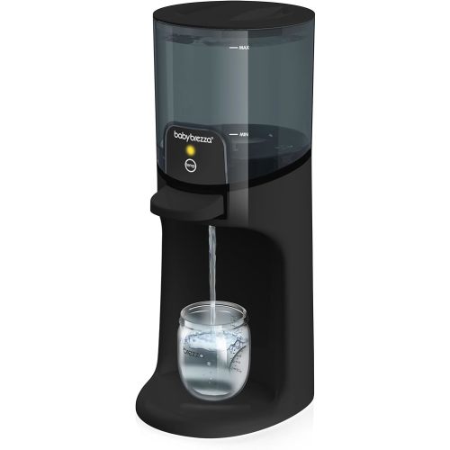 Baby Brezza Instant Baby Bottle Warmer - Fast Water Warmer Instantly Dispenses 24/7 in 3 Temperatures, Charcoal