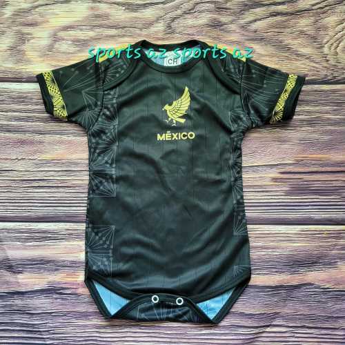 Mexico Baby Soccer Jersey, Blk pañalero Bebe Jumpsuit , Seleccion Mexicana Home baby Bodysuit