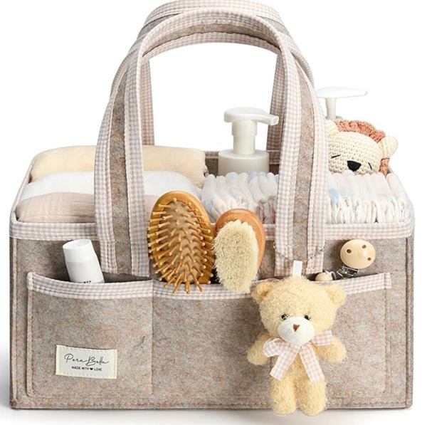 Amazon.com: PeraBella: Felt Diaper Caddy