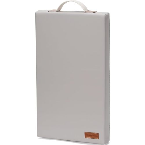 HappyPicnic Waterproof Kneeling Pad - 2" Thick Soft Foam Kneeling Mat; Knee Support for Bathing, Grey