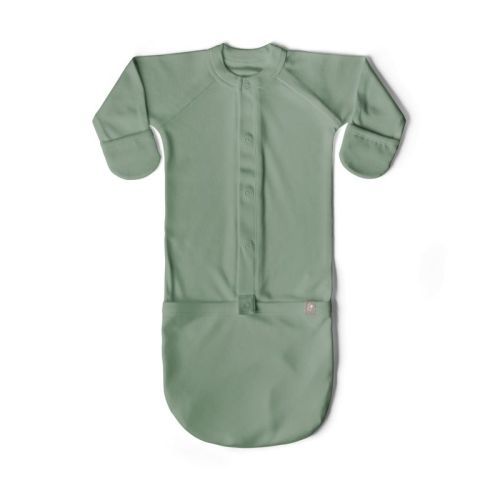 Goumi 24 Hour Convertible Sleeper Baby Gown - Glacier 3-6m