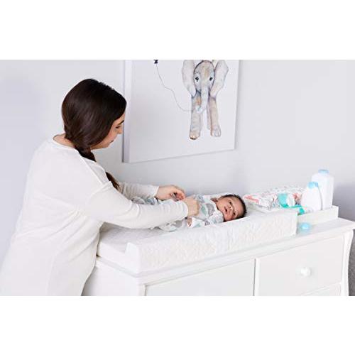 Regalo Baby Basics Infant Changing Pad, White , 31x16x4 Inch (Pack of 1)