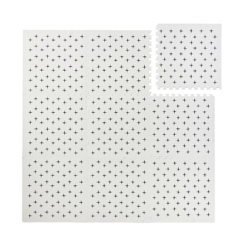 Expandable Foam Tile Play Mat, Criss Cross