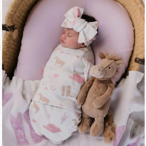 Swaddle Set | Cowgirls – Little and Fern
