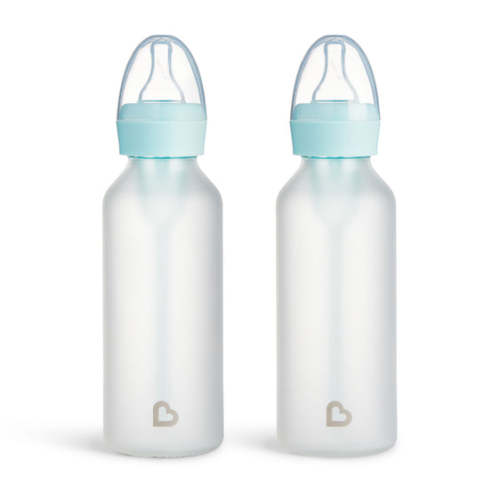 Bond™ Silicone Glass Bottle 4oz or 8oz, 2pk | Munchkin