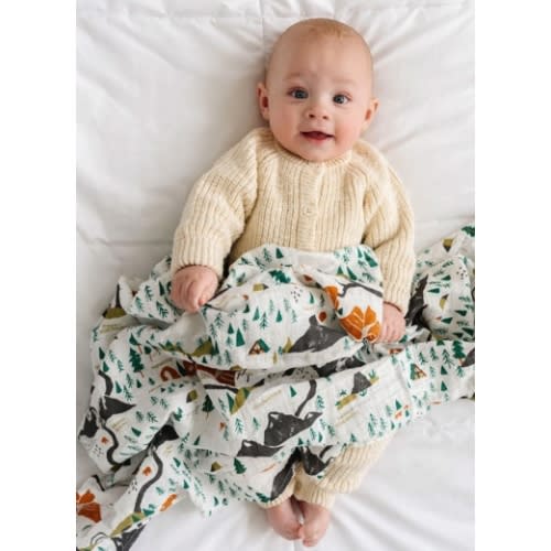 National Parks Swaddle (Mini Pattern)