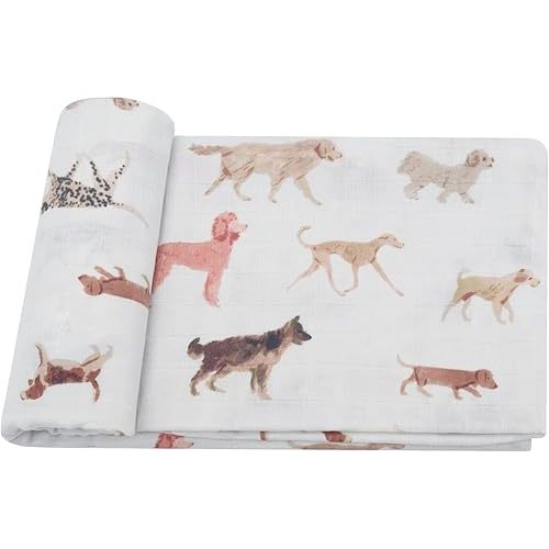 LifeTree Baby Swaddle Blanket Dog