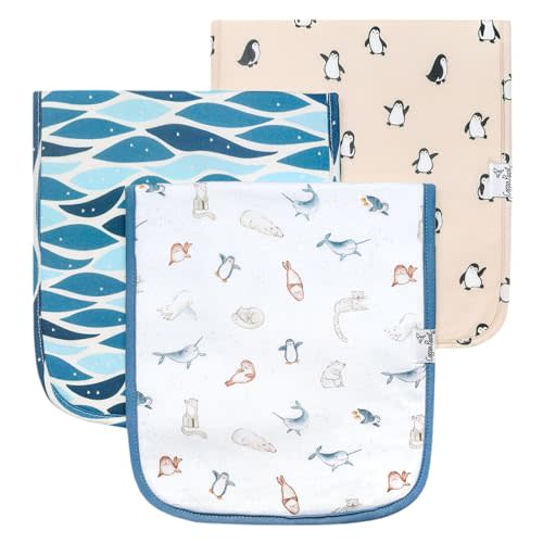 Copper Pearl Arctic Wonder Burp Cloth Set
