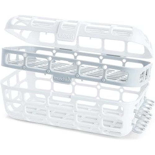 Munchkin High Capacity Dishwasher Basket (Grey)