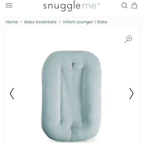 Snuggle Me Infant Lounger | Slate