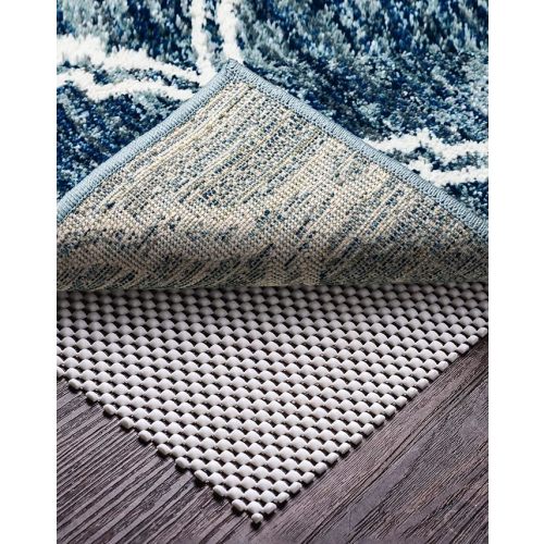 Veken Non Slip Rug Pad Gripper 8 x 10 Feet Extra Thick Pads for Any Hard Surface Floors, Keep Your Rugs Safe and in Place, Under Carpet Anti Skid Mat - (1) 8 x 10 Ft